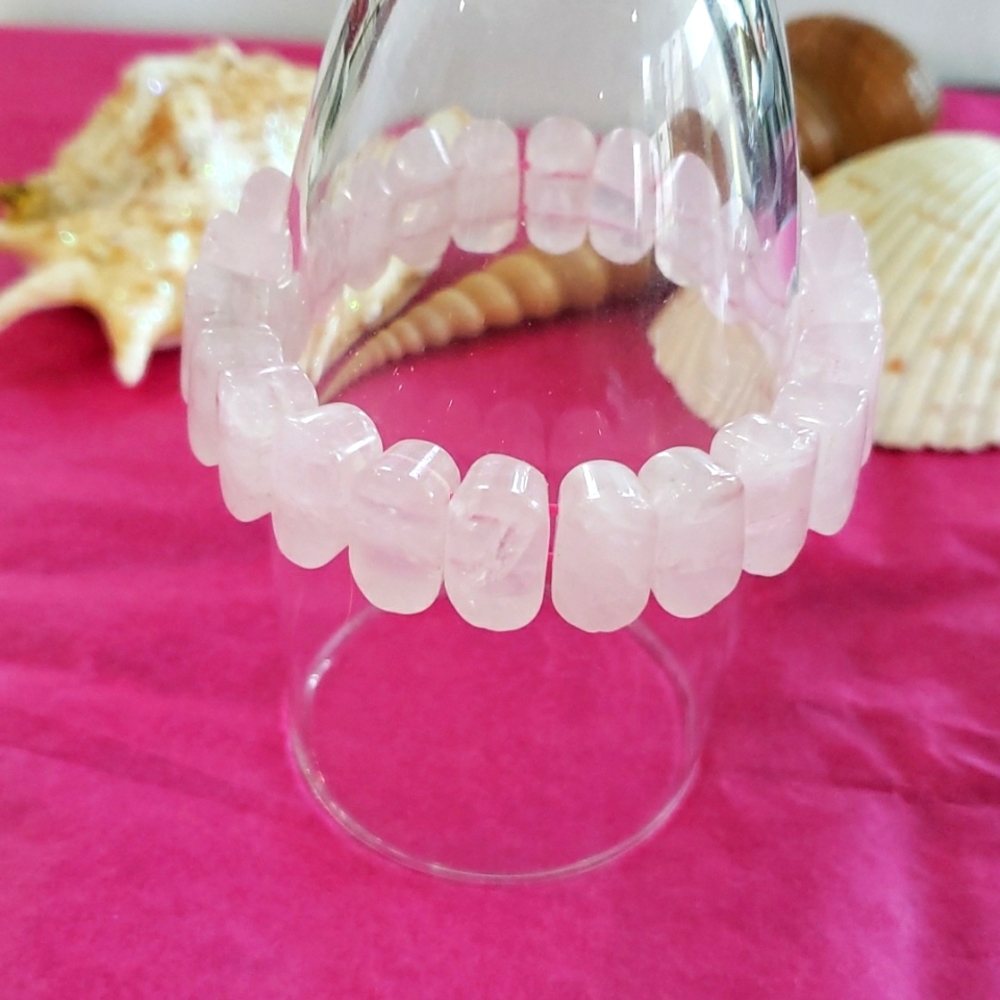 Rose Quartz Stretch Bracelet